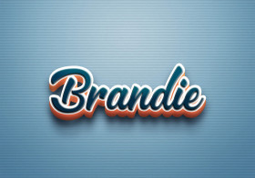 Cursive Name DP: Brandie
