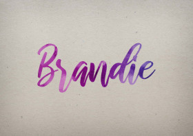 Brandie Watercolor Name DP