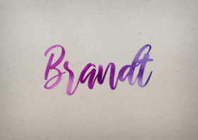 Brandt Watercolor Name DP