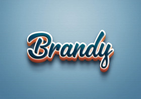 Cursive Name DP: Brandy