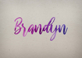 Brandyn Watercolor Name DP