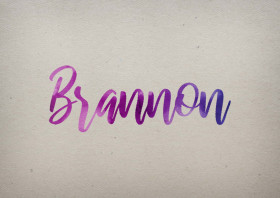 Brannon Watercolor Name DP