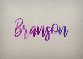 Branson Watercolor Name DP