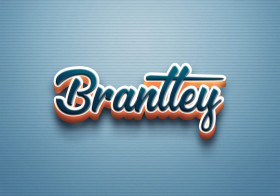 Cursive Name DP: Brantley