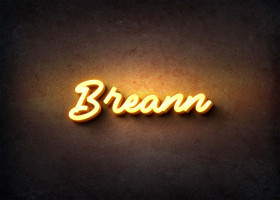 Glow Name Profile Picture for Breann