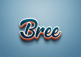 Cursive Name DP: Bree