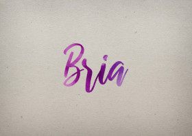 Bria Watercolor Name DP