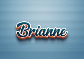 Cursive Name DP: Brianne