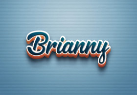 Cursive Name DP: Brianny