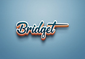 Cursive Name DP: Bridget