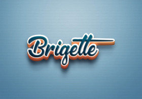 Cursive Name DP: Brigette
