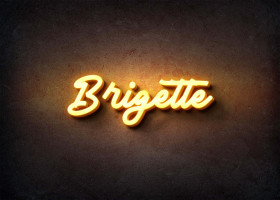 Glow Name Profile Picture for Brigette