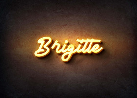 Glow Name Profile Picture for Brigitte