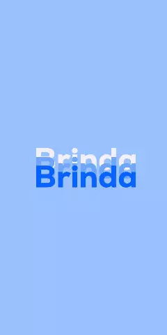 Name DP: Brinda
