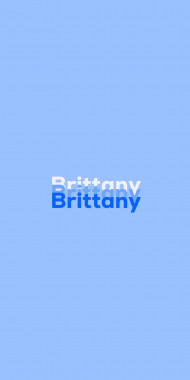 Name DP: Brittany
