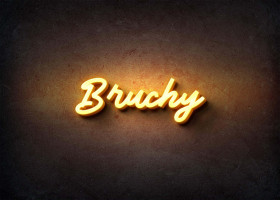 Glow Name Profile Picture for Bruchy