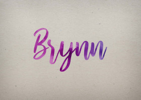 Brynn Watercolor Name DP