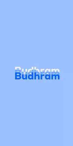 Name DP: Budhram