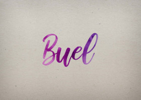 Buel Watercolor Name DP
