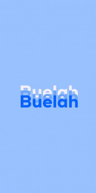 Name DP: Buelah
