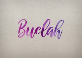 Buelah Watercolor Name DP
