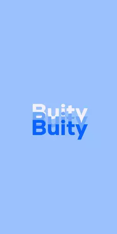 Name DP: Buity