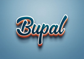 Cursive Name DP: Bupal