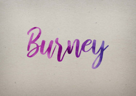 Burney Watercolor Name DP