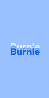 Name DP: Burnie