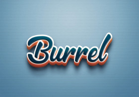 Cursive Name DP: Burrel