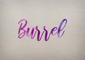 Burrel Watercolor Name DP