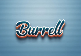 Cursive Name DP: Burrell