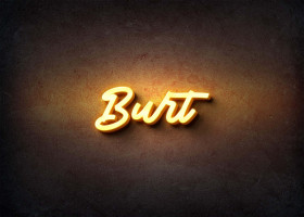 Glow Name Profile Picture for Burt