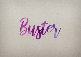 Buster Watercolor Name DP