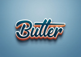 Cursive Name DP: Butler