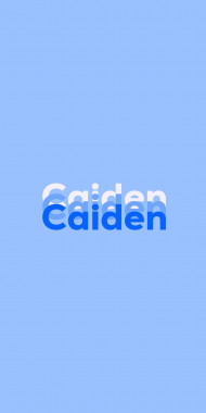 Name DP: Caiden