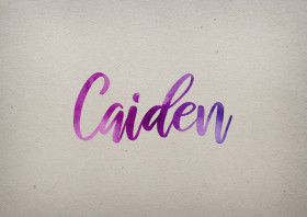 Caiden Watercolor Name DP