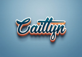 Cursive Name DP: Caitlyn