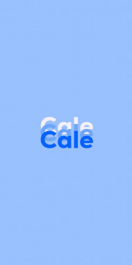 Name DP: Cale