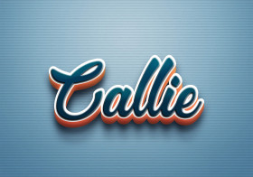 Cursive Name DP: Callie