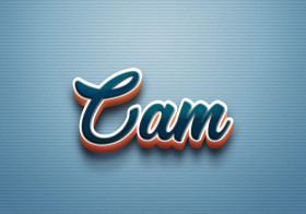 Cursive Name DP: Cam