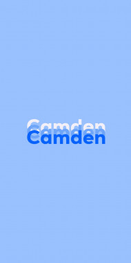 Name DP: Camden