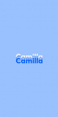 Name DP: Camilla