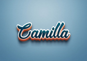 Cursive Name DP: Camilla