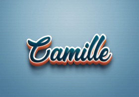 Cursive Name DP: Camille