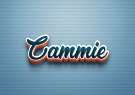 Cursive Name DP: Cammie