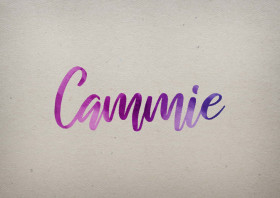 Cammie Watercolor Name DP