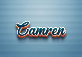 Cursive Name DP: Camren