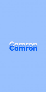 Name DP: Camron