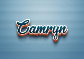 Cursive Name DP: Camryn
